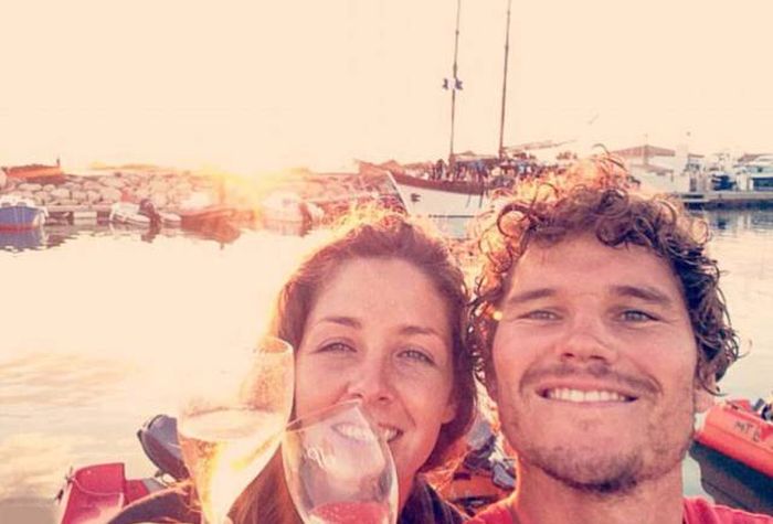 Couple Travels From England To France In A Homemade Boat