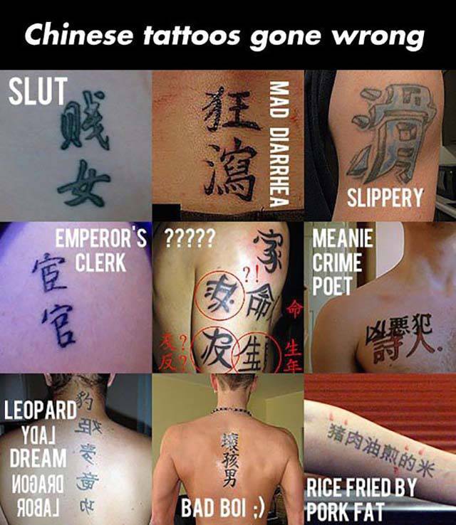 Why You Need To Know The Exact Translation Of A Foreign Language Tattoo