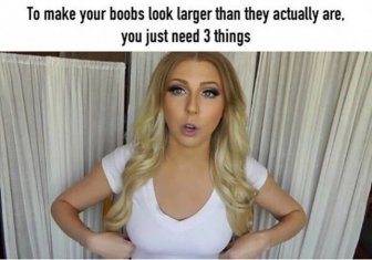 Girl Reveals A Simple Trick To Help Women Increase Their Bust