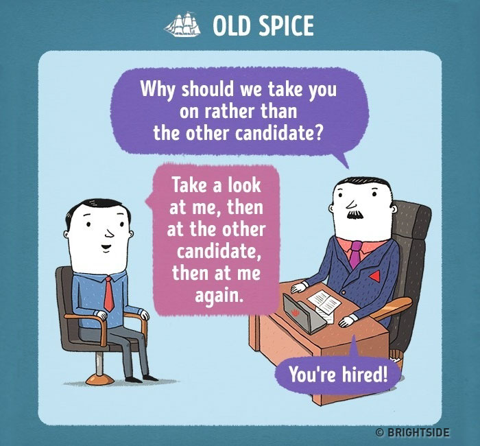 Funny Illustrations Depict Job Interviews At Famous Companies