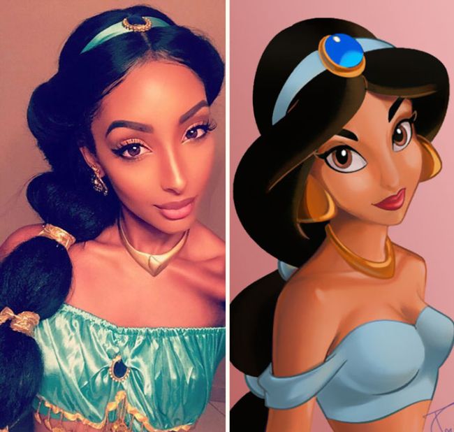 This Woman Looks Just Like Disney's Princess Jasmine In Real Life
