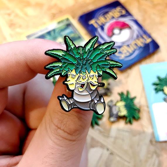 This Etsy Store Sells Awesome Simpsons/Pokemon Mashup Pins