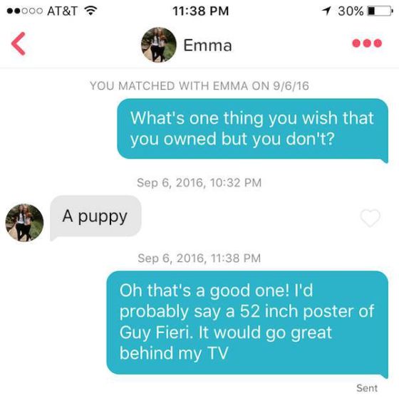100+ Really Good Tinder Pick Up Lines With 83% Success Rate!