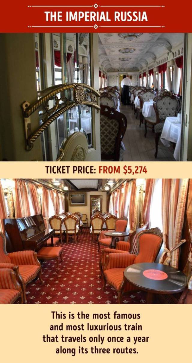 Luxurious Trains Everyone Wishes They Could Ride At Least Once