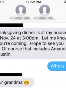 Guy Gets A Thanksgiving Text From The Wrong Grandma
