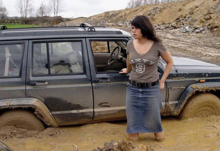 Photos That Prove Women And Cars Don't Mix Well