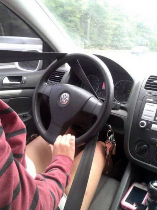 Photos That Prove Women And Cars Don't Mix Well