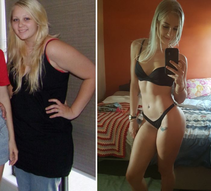 Girl's Incredible Weight Loss Metamorphosis Will Inspire You To Get Fit