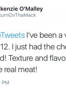 Vegetarian Has Awesome Reaction After Accidentally Eating Meat