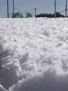 This Might Look Like Snow But It's Something Else Entirely