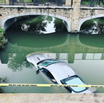 Dad's Aston Martin Ends Up In A River After Teens Take It For A Joy Ride