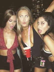 Party Girls Get Wild For Schoolies