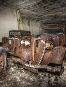 World War Two Era Cars Discovered Underground After 80 Years
