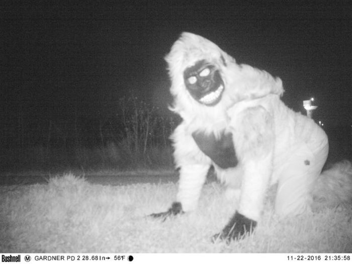 Police Capture Frightening Images After Setting Up A Camera In Kansas