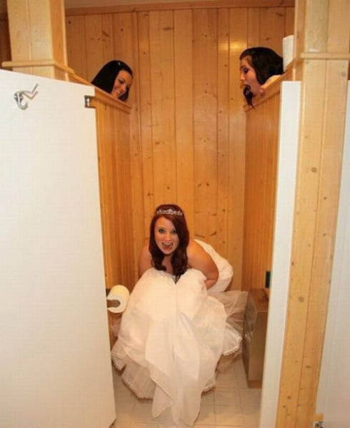 Amusing Wedding Pictures That Captured A Really Good Time
