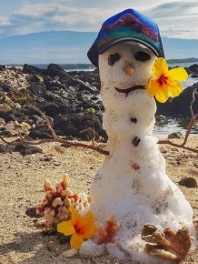 Parts Of Hawaii Are Covered In Snow