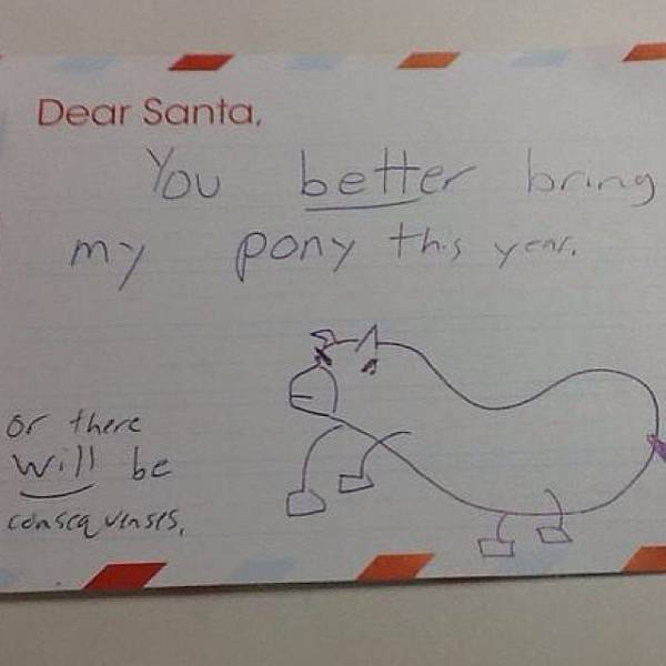 Some Of The Funniest Letters That Kids Have Ever Written To Santa
