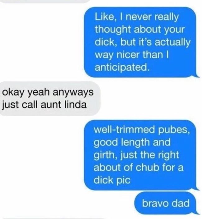 Guy Retaliates In The Best Way After Getting A Dick Pic From His Dad