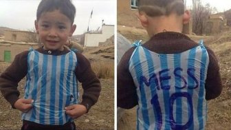 Young Afghan Boy Finally Gets To Meet His Hero Lionel Messi