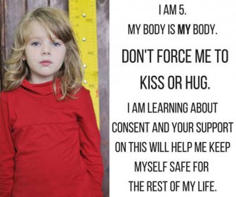 Message About Kids And Consent Sparks A Controversial Conversation