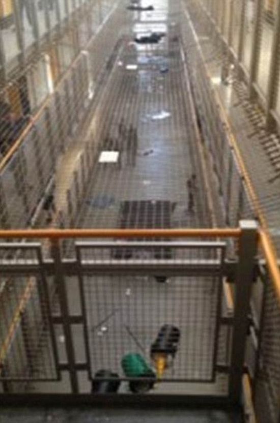 Prisoners Take Selfies After Overthrowing The Prison Guards