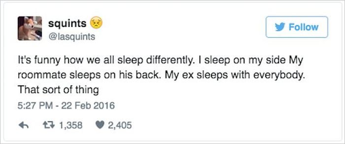 Tweets About Exes That Are Hilarious And True