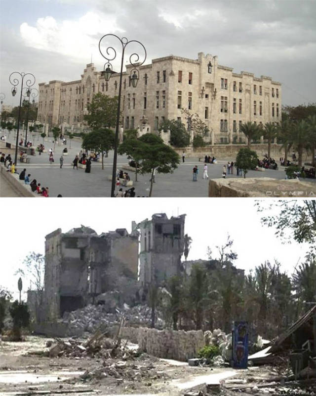 War Has Completely Destroyed The City Of Aleppo