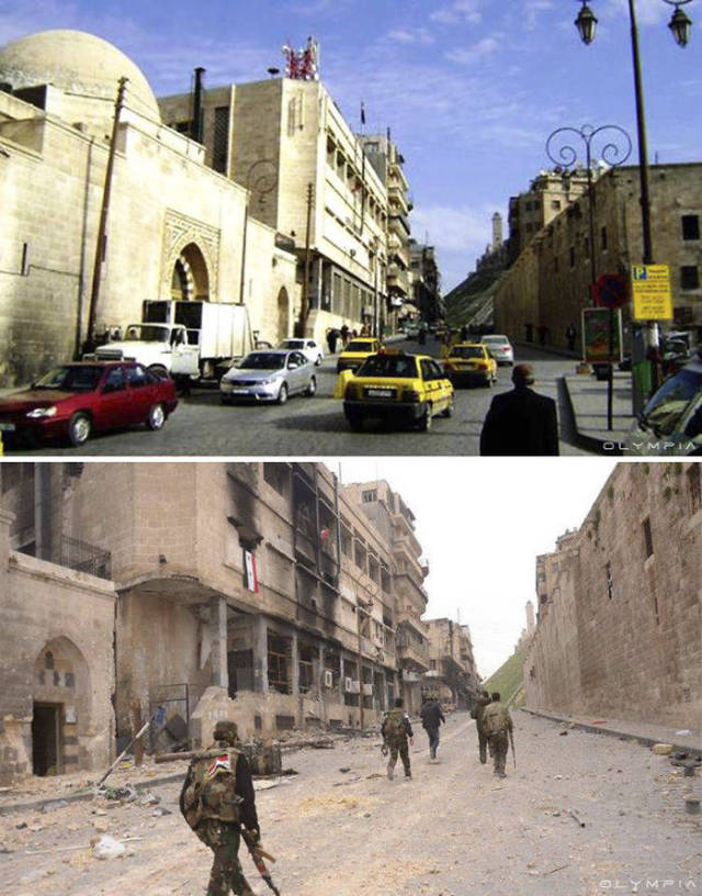 War Has Completely Destroyed The City Of Aleppo