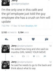 Man Live Tweets A Love Story Between Two Baristas