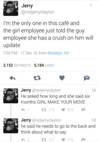 Man Live Tweets A Love Story Between Two Baristas