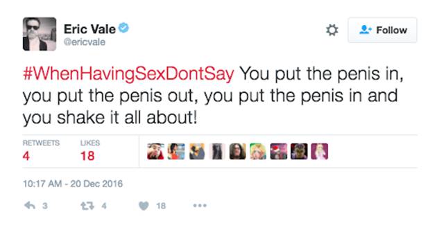 Twitter Users Reveal The Things You Definitely Shouldn't Say During Sex