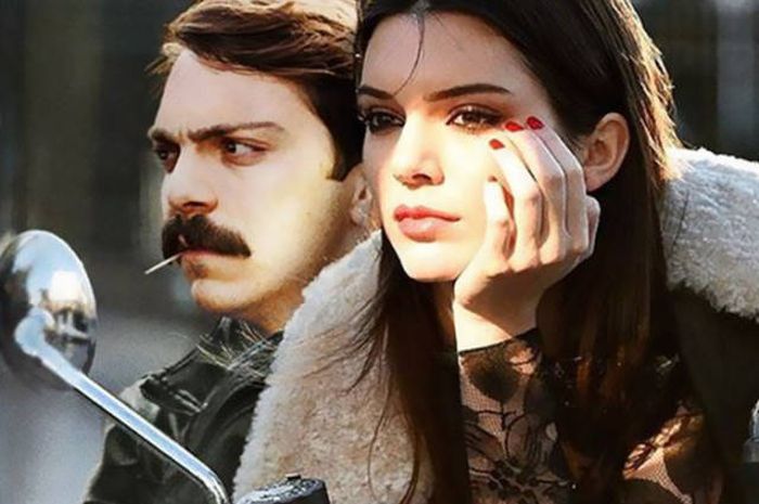 Guy Photoshops Himself Into Hilarious Photos With Kendall Jenner