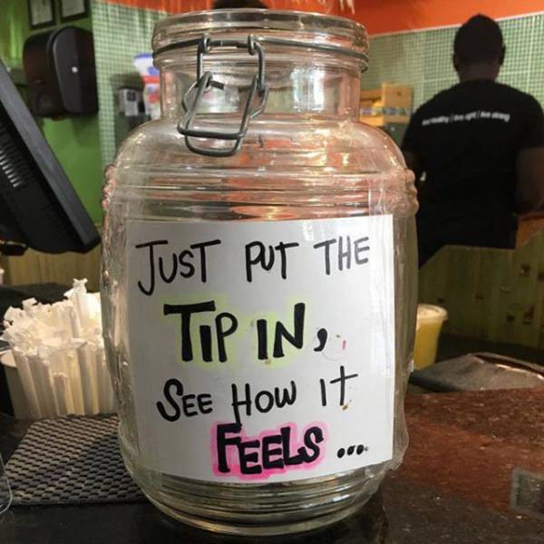 just the tip
