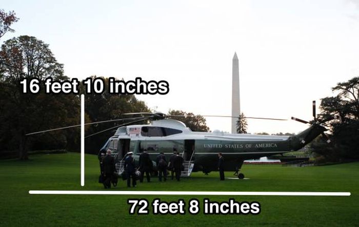 A Look Inside The President's Marine One Helicopter