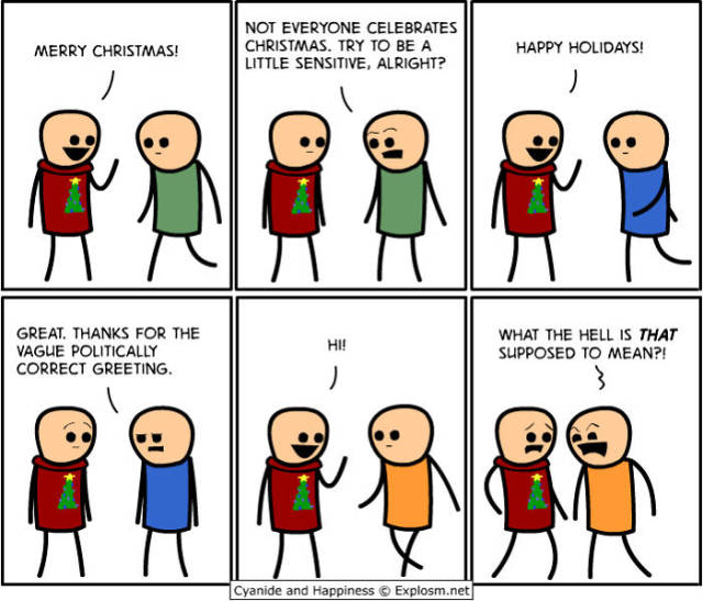 Hilarious And Awkward Cyanide And Happiness Christmas Comics