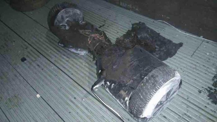 Family Flees Home After A Horrifying Hoverboard Explosion