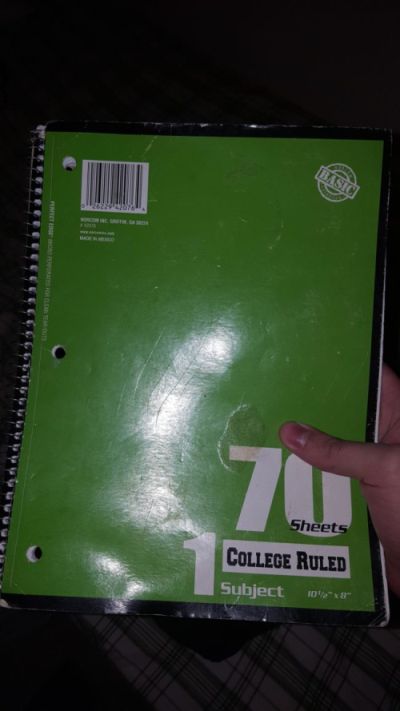 Man Reveals Creepy Notebook He Found In His Home