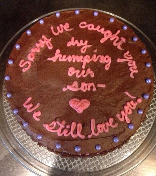People Who Used A Cake To Say Sorry For Sexual Misdeeds