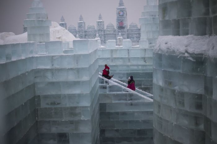 There Is An Entire City Made Out Of Ice In China