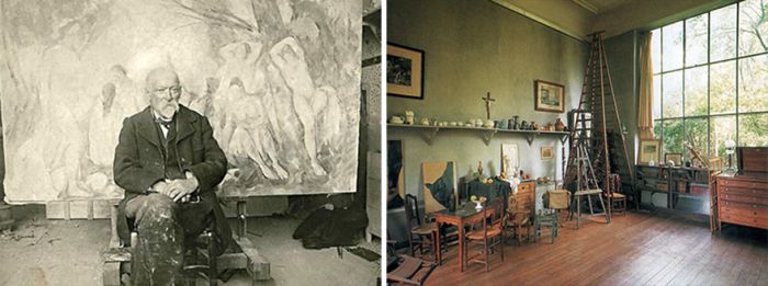 A Look Inside The Studios Of Famous Artists