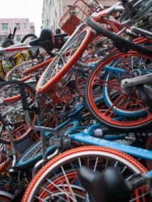 The Shared Bike Situation In China Has Turned Chaotic