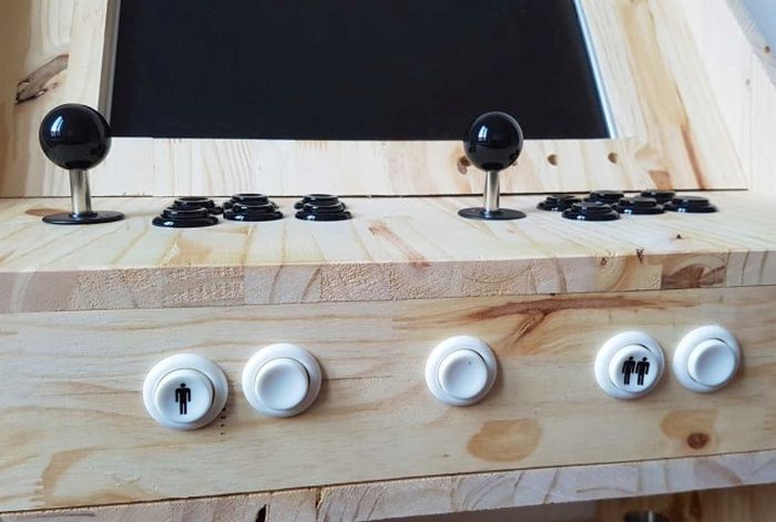 Guy Builds One A Kind Arcade Game Cabinet