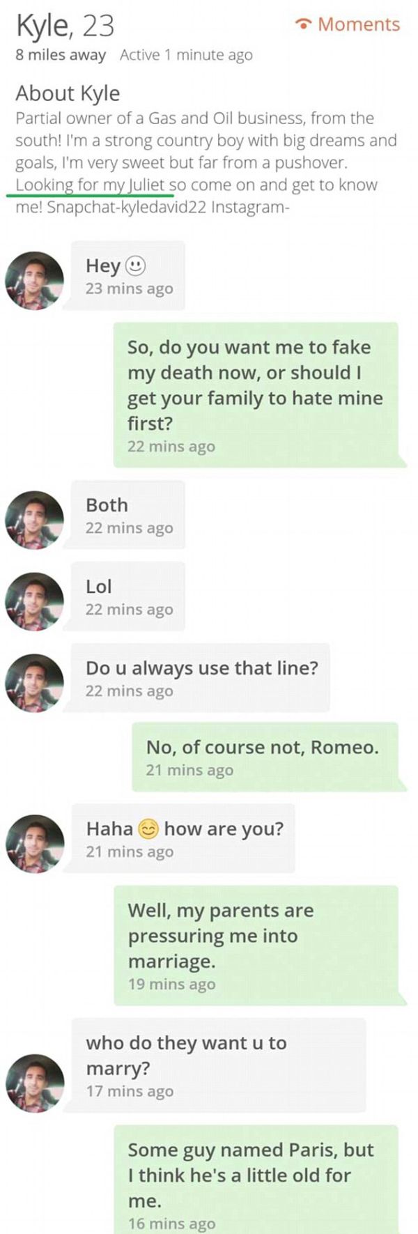 Perfect Comebacks For Horrible Pick Up Lines