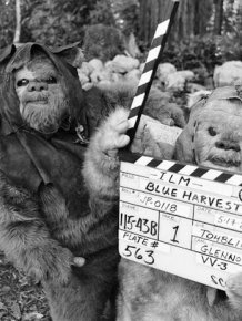 Rare Behind The Scenes Photos From Star Wars: Return Of The Jedi