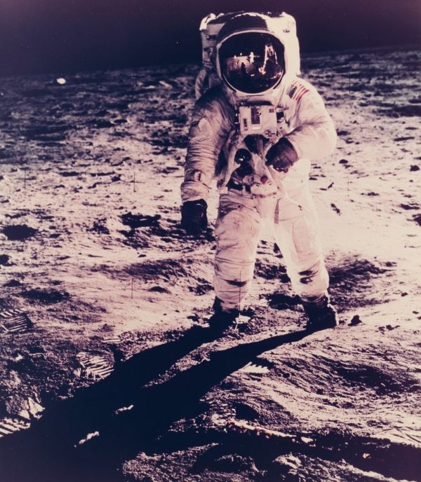 Breathtaking Shots Of American Astronauts On The Moon