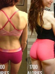 Girl Shows Off Her Gorgeous Body Before And After Going To The Gym