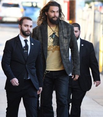 Jason Momoa Is So Big He Needs To Protect His Bodyguards