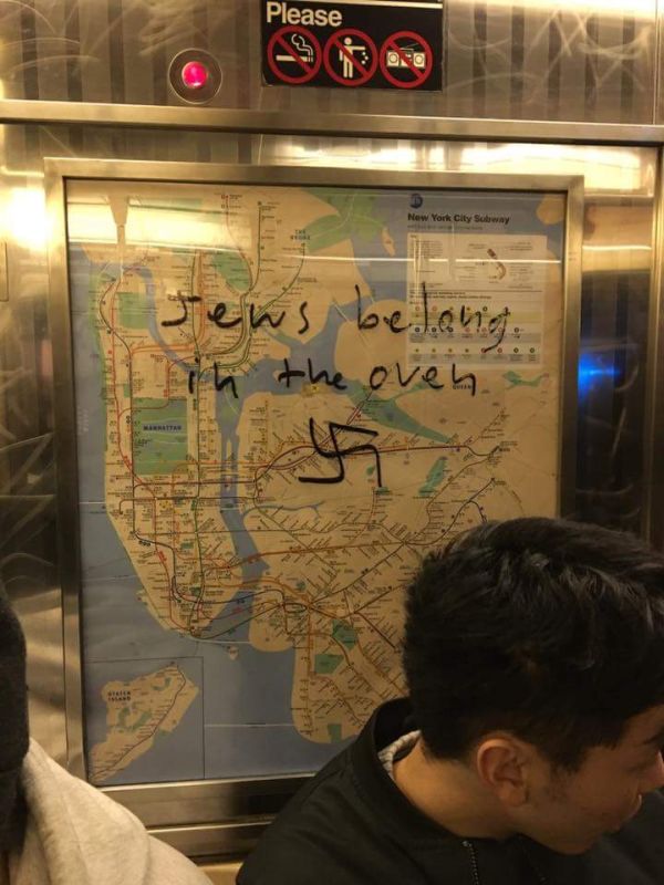Passengers Clean Up Hateful Messages In New York City Subway Cars