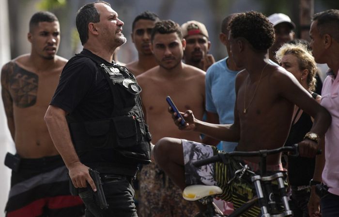 Violence Erupts In The Streets Of Brazil