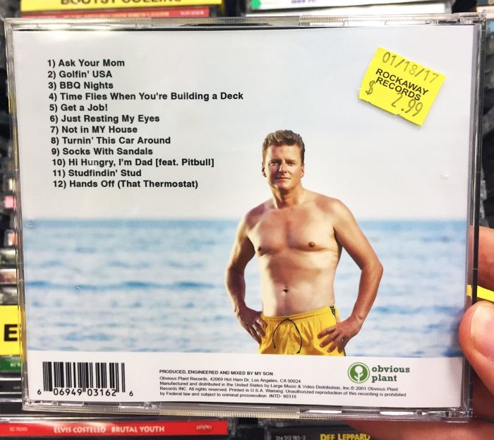 Guy Places Fake Music Albums In A Local Music Store